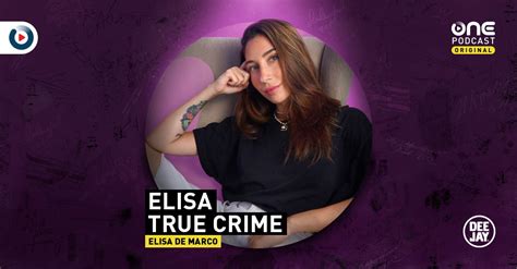 elisa true crime gucci|Elisa True Crime – Radio Deejay.